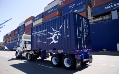 TRAC Helps Transport Lady Liberty Replica to Ellis Island for Independence Day