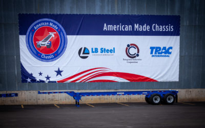 TRAC Intermodal Partners With American Made Chassis (AMC) to Increase 40-foot Chassis Fleet