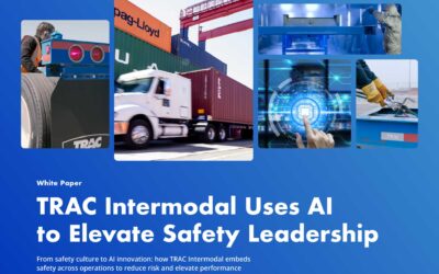 TRAC Intermodal Uses AI to Elevate Safety Leadership