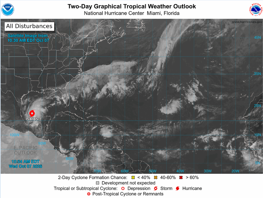 Tropical Storm Isaias